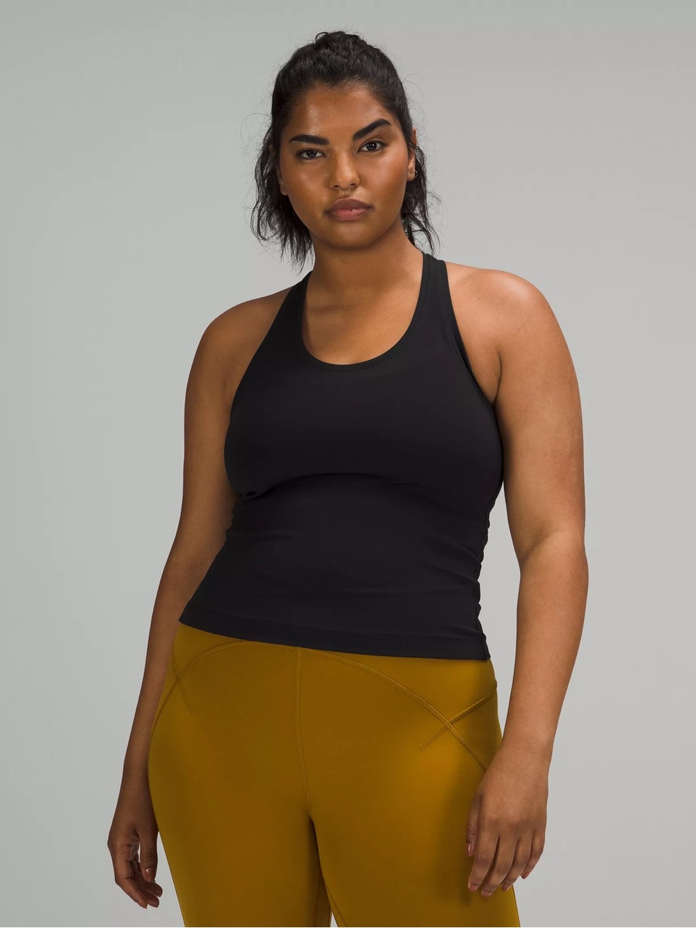 Lululemon Cool Racerback Short Tank *Nulu Black Size 6 NEW - Picture 5 of 7